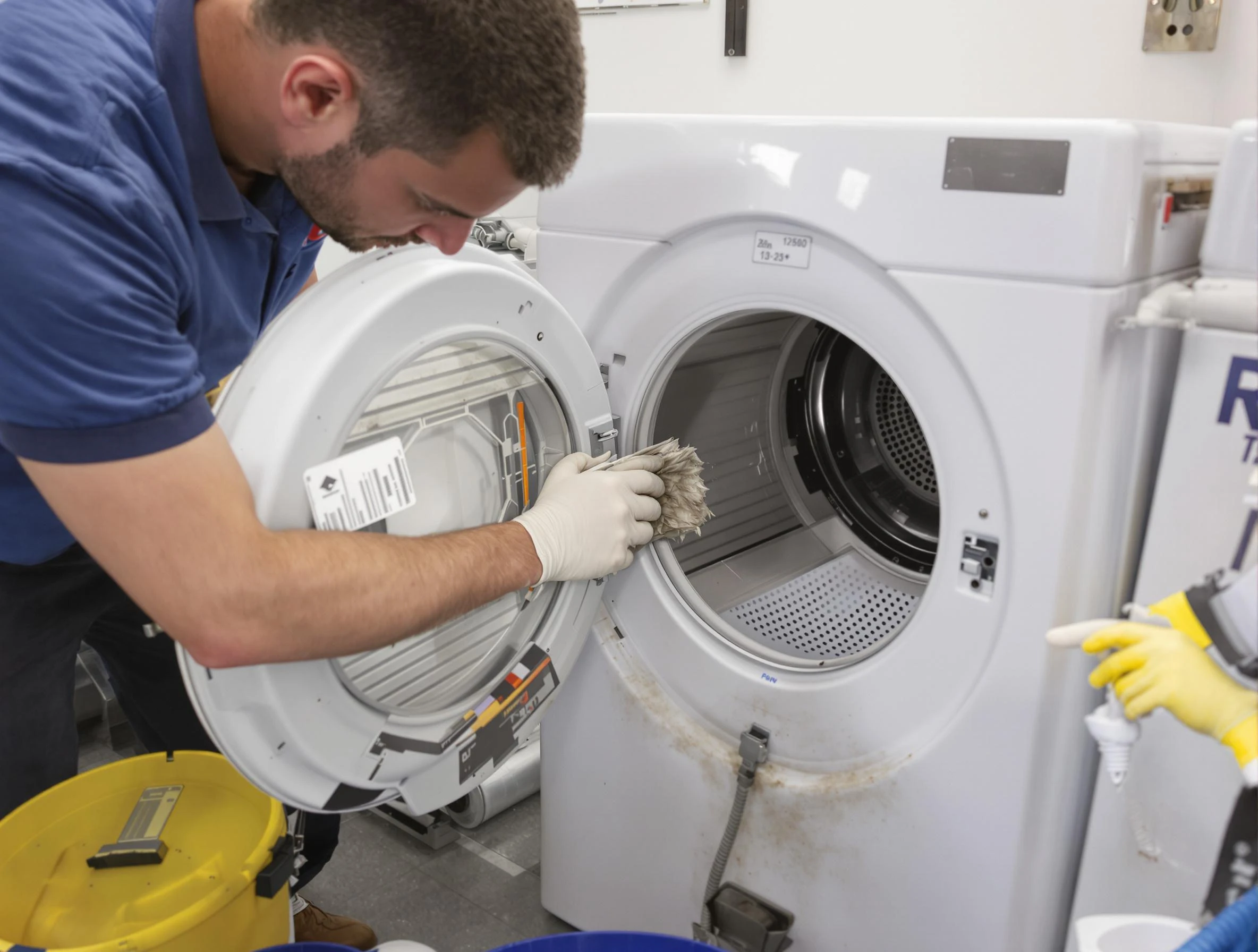 Avondale Dryer Vent Cleaning specialist performing detailed lint trap cleaning service in Avondale