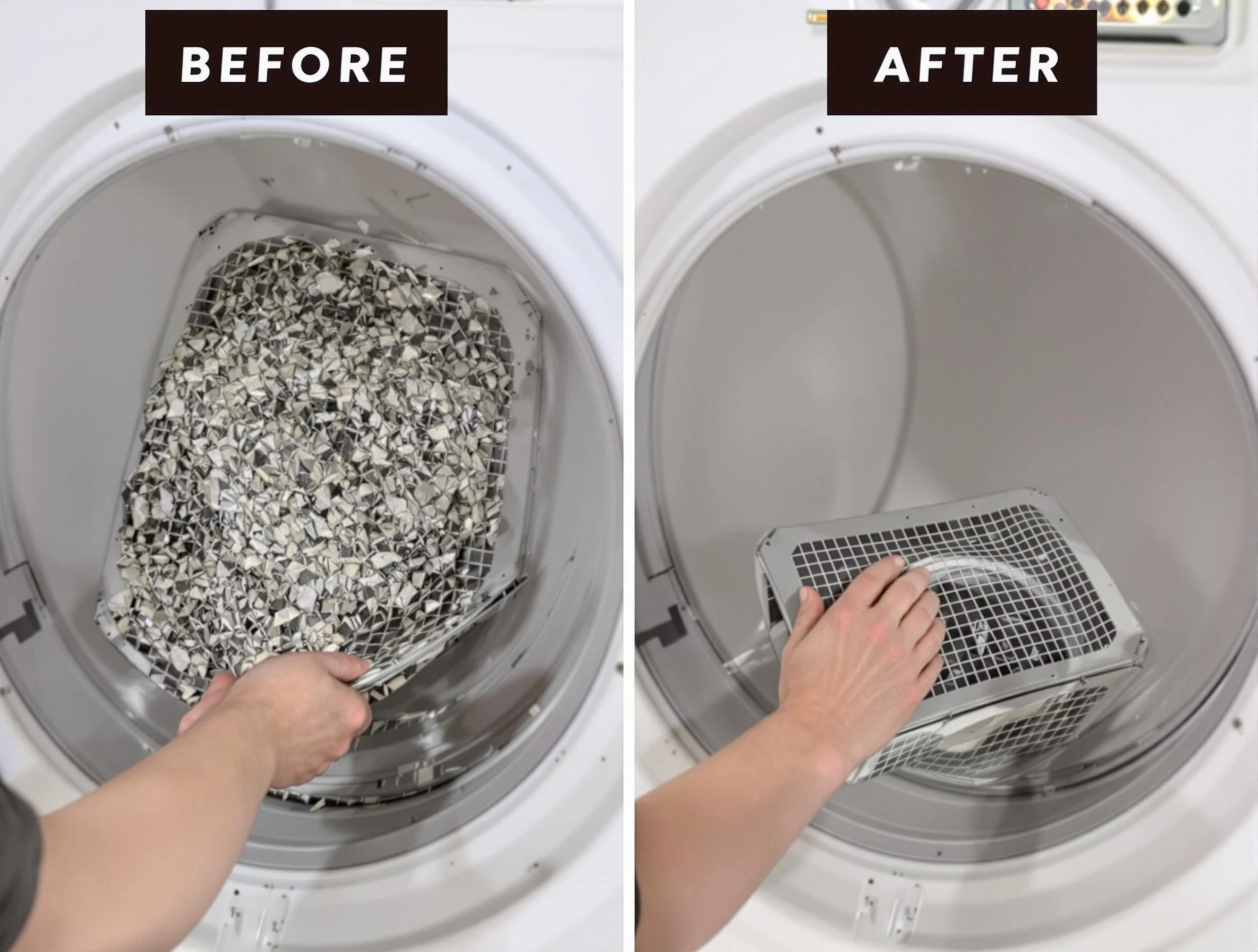 Professional lint trap cleaning by Avondale Dryer Vent Cleaning in Avondale