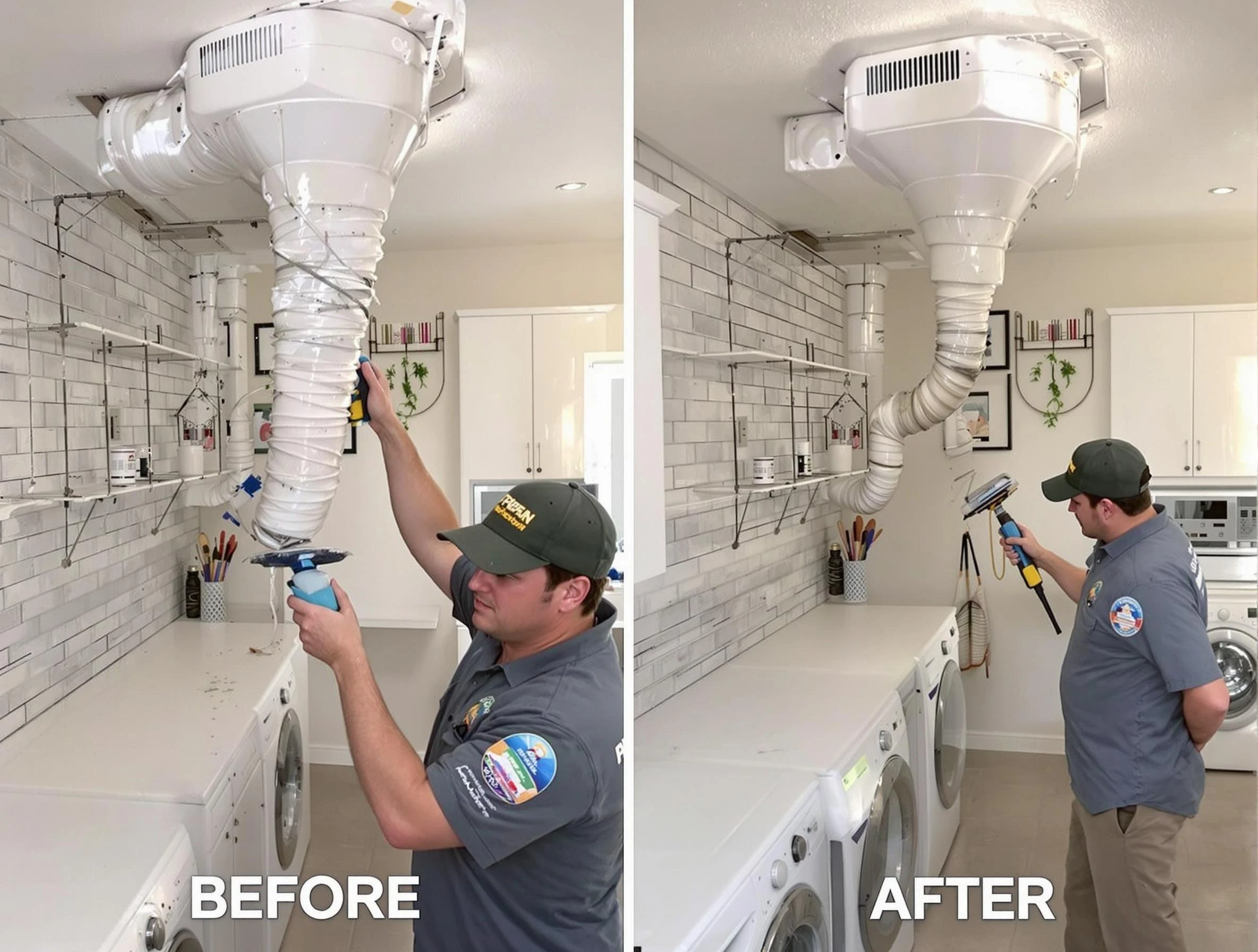 Professional dryer exhaust vent cleaning by Avondale Dryer Vent Cleaning in Avondale