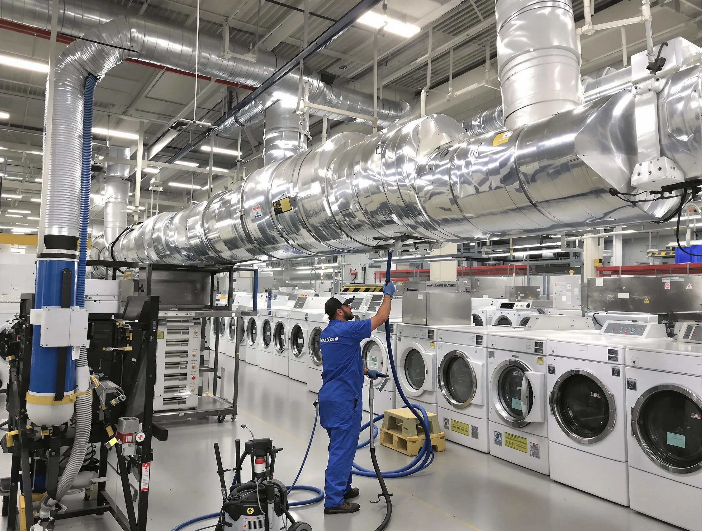 Avondale Dryer Vent Cleaning team performing heavy-duty industrial dryer vent cleaning in Avondale