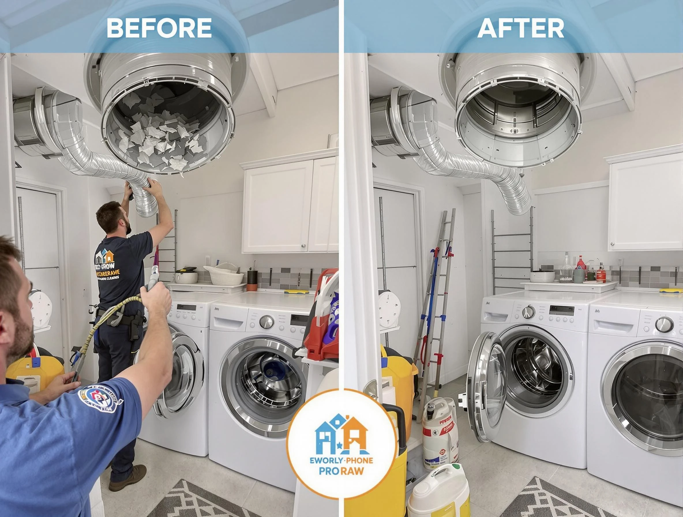 Residential dryer vent cleaning by Avondale Dryer Vent Cleaning in Avondale